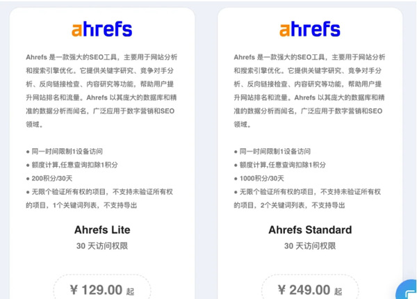 獨立站優化必備的三款工具，附上價格！